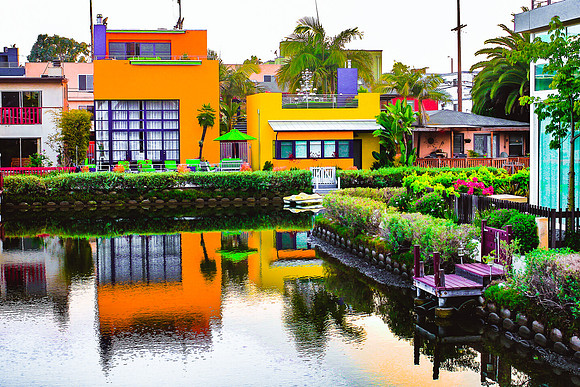 Venice Beach Canals California