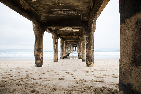Manhattan Beach Pier, CA